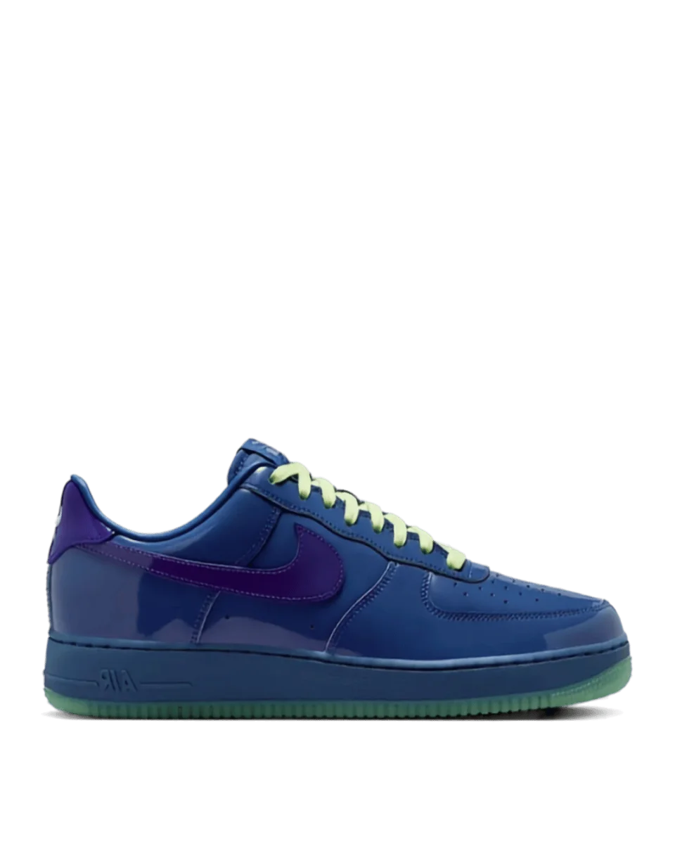 Nike Air Force 1 Low Patent "Mystic Navy and Grape Ice"
