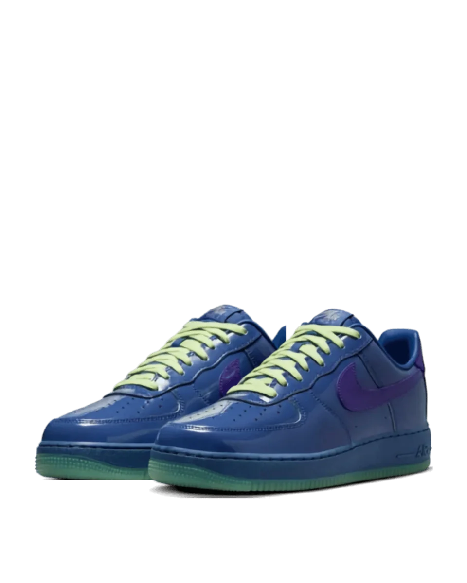 Nike Air Force 1 Low Patent "Mystic Navy and Grape Ice" — image 2