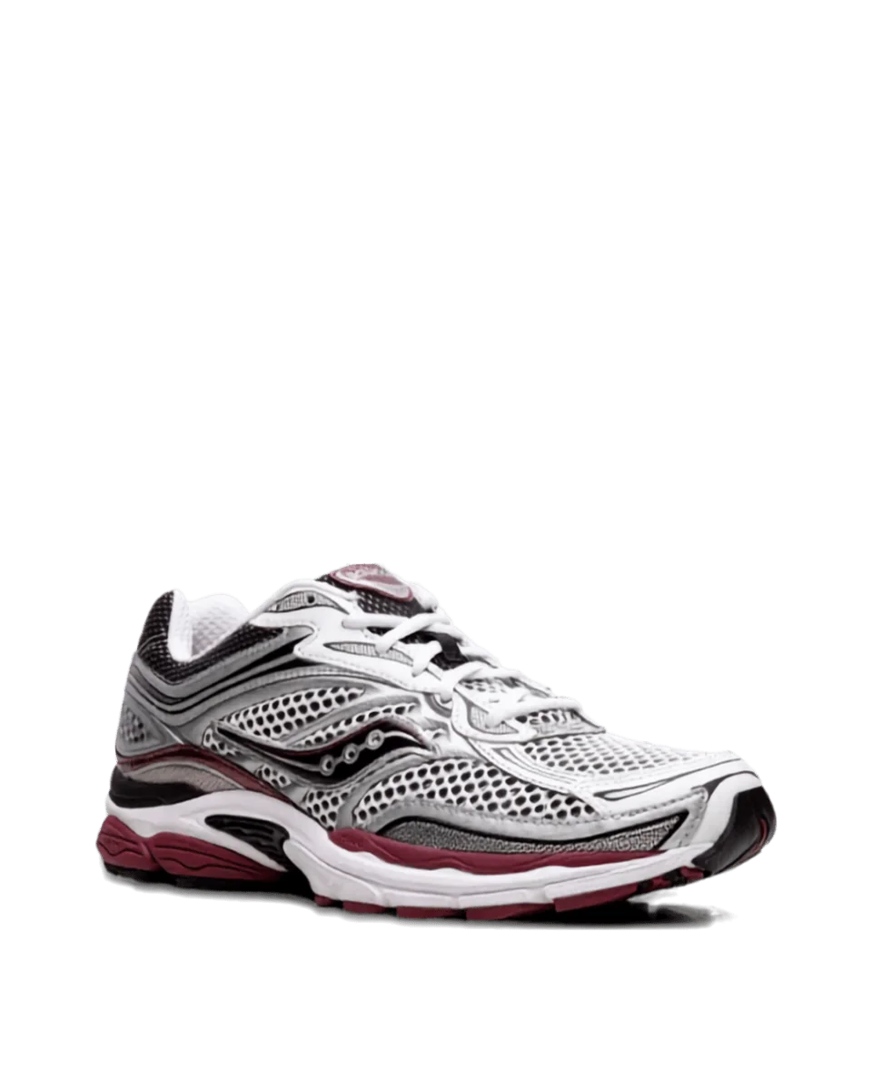 Saucony Grid Omni 9 OG "Silver/Burgundy" — image 2