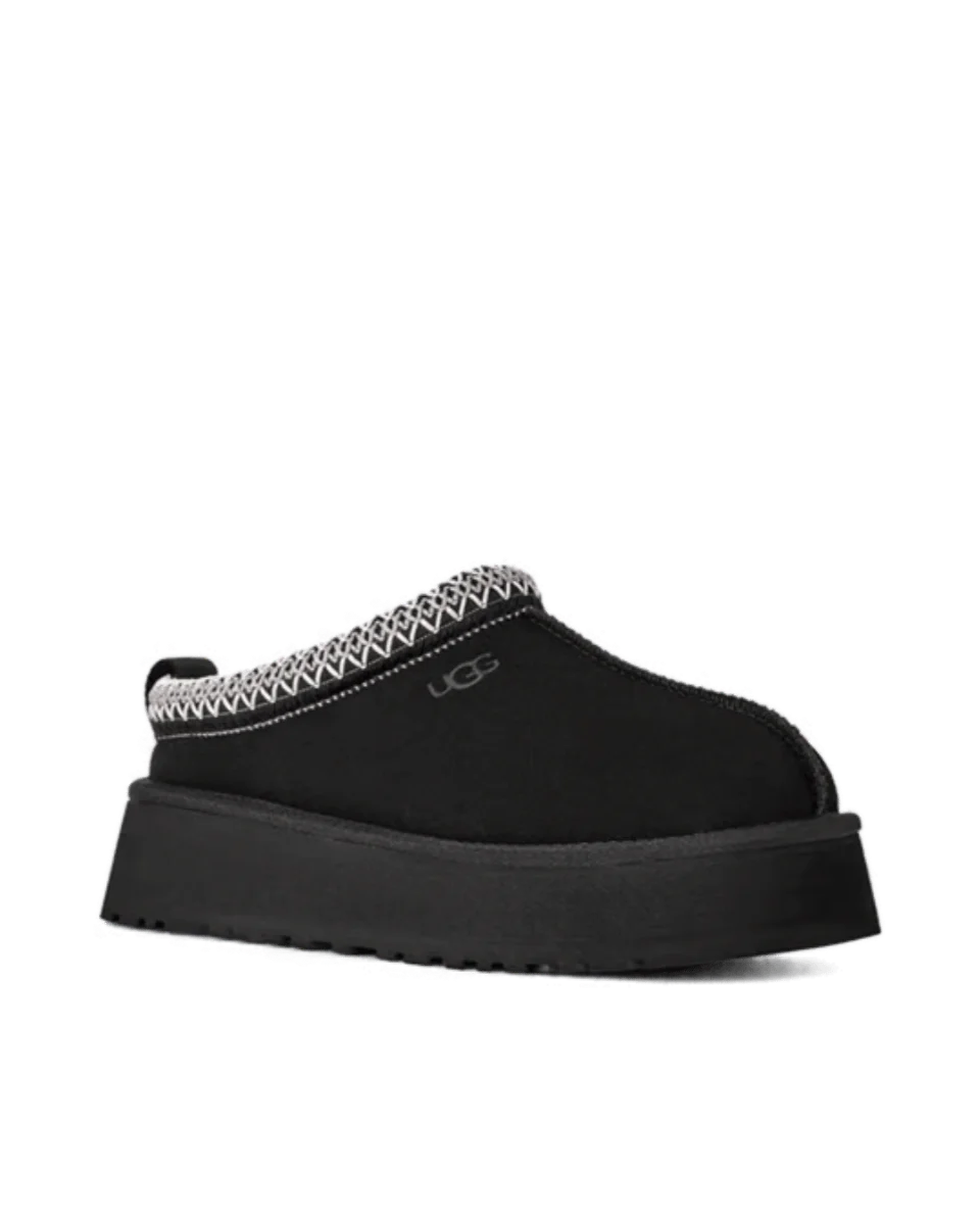  UGG Tazz Platform Slipper "Black Suede" — image 2