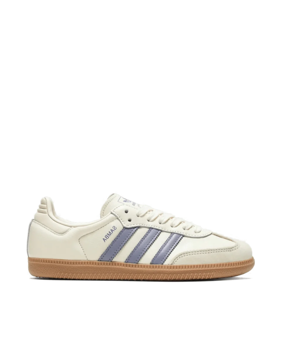 Adidas Samba OG "Cream White and Silver Violet"
