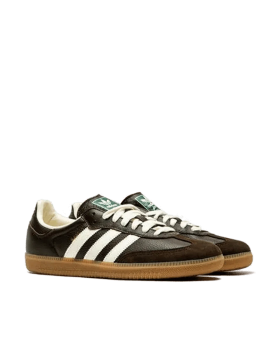 Adidas Samba OG "Dark Brown / Off White" — image 2