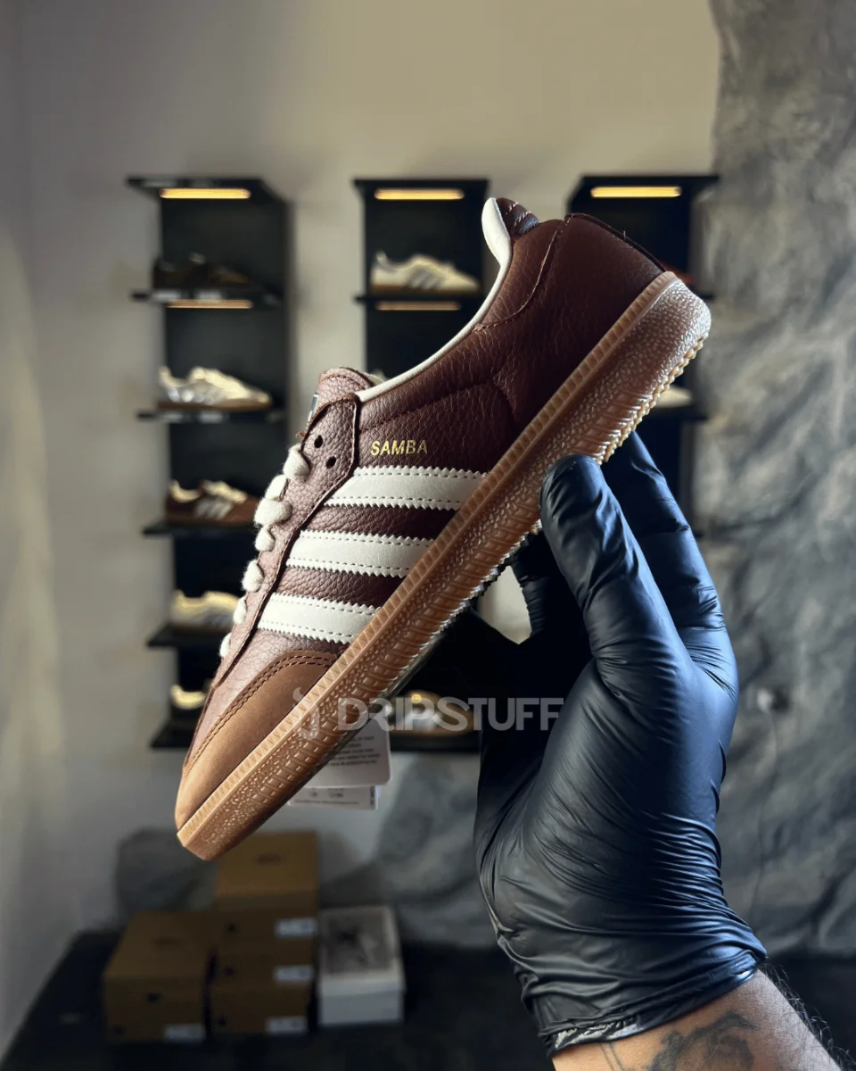 Adidas Samba OG "Fox Brown / Off White" — image 4