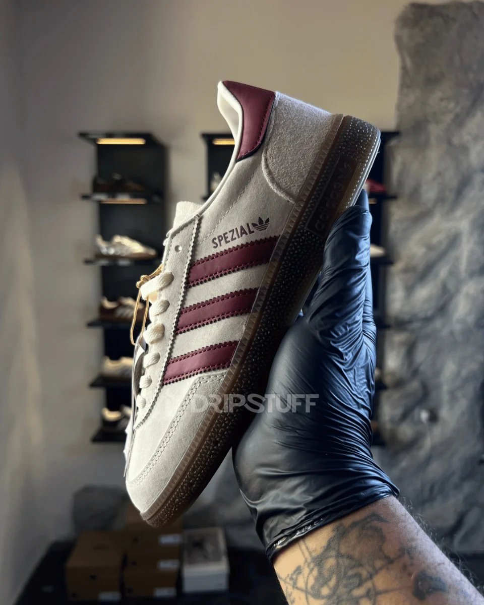 Adidas Handball Spezial "Off White/Collegiate Burgundy" — image 4